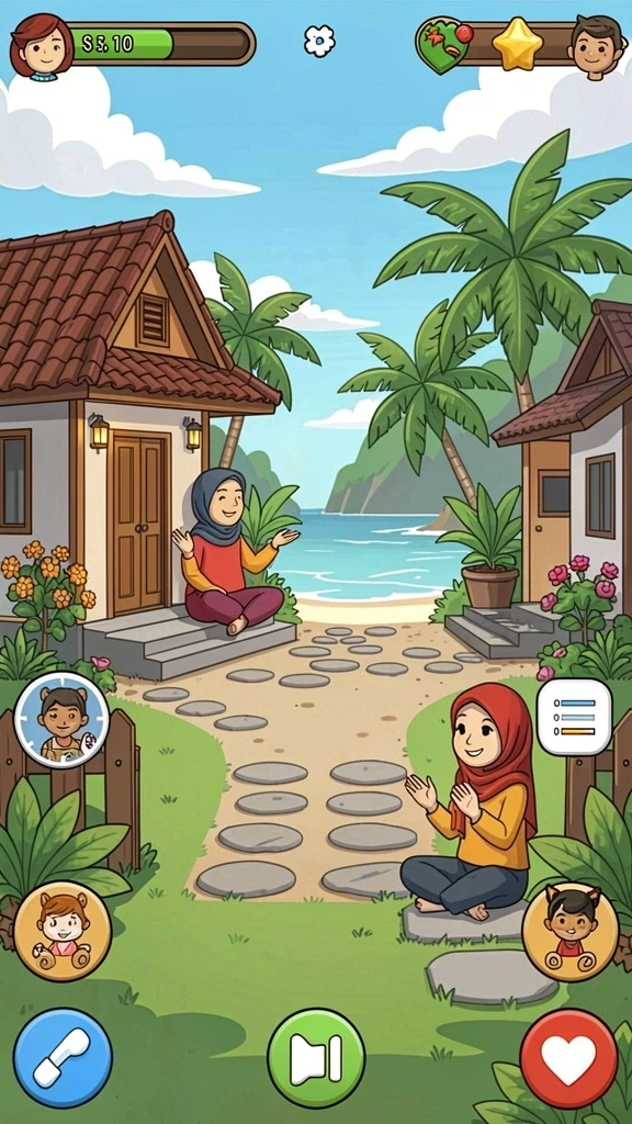aa62 - Screenshot menampilkan antarmuka permainan yang intuitif.