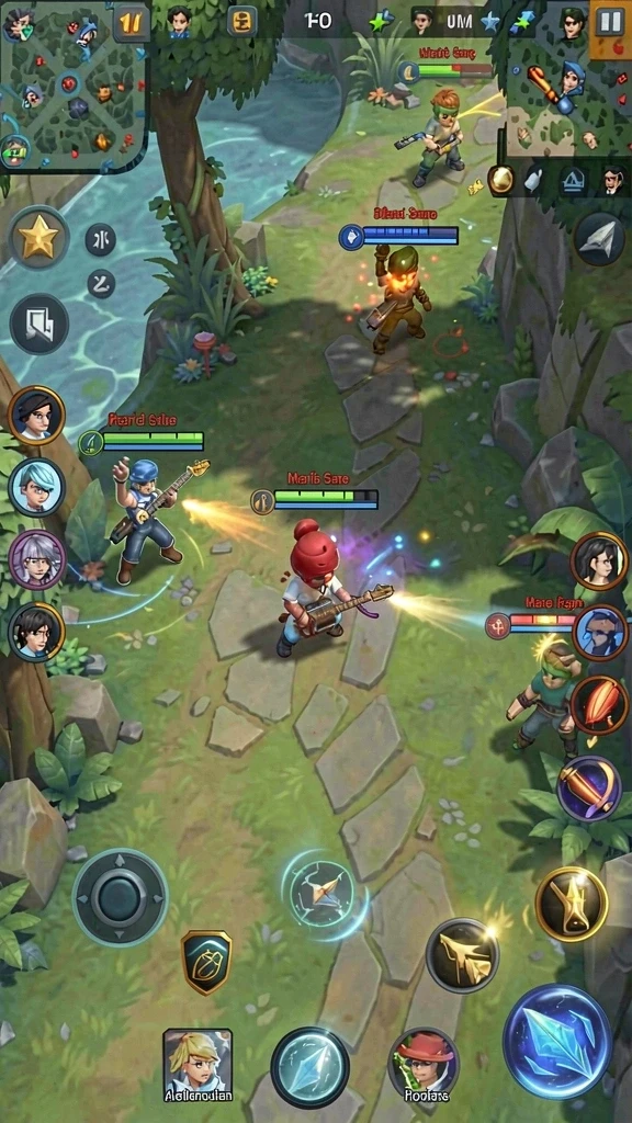 interwin - Ilustrasi gameplay yang seru dan menantang.