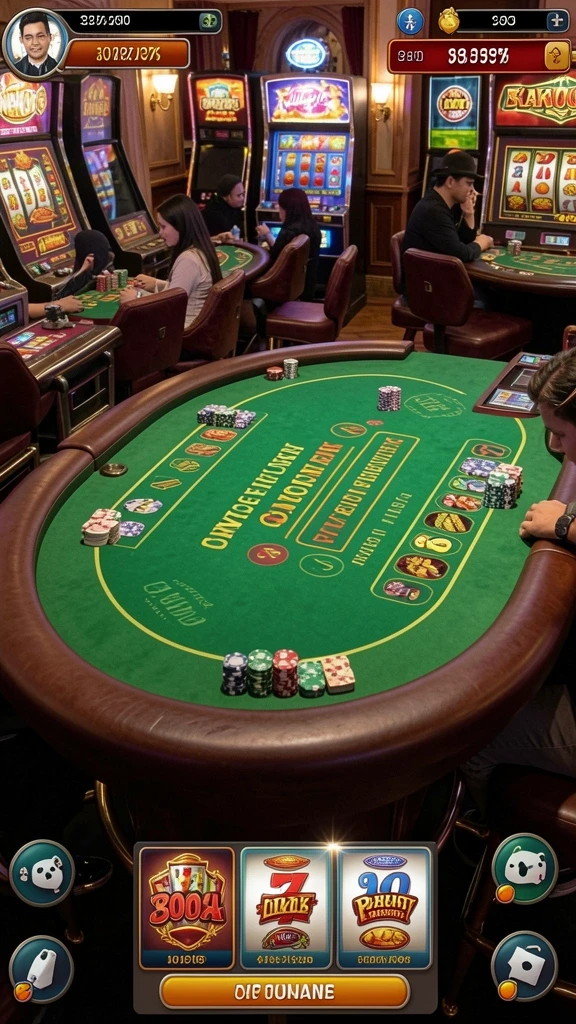 mahjong500 - Tampilan antarmuka yang menarik dan intuitif.