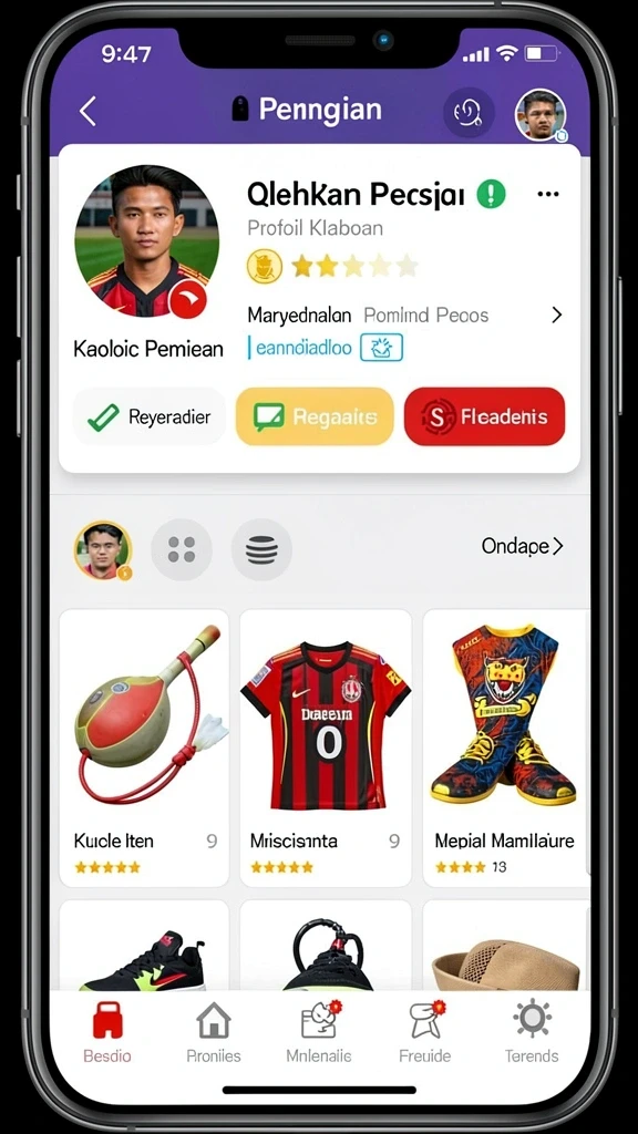 super5 - Tangkapan layar menampilkan aksi seru dalam SUPER5.